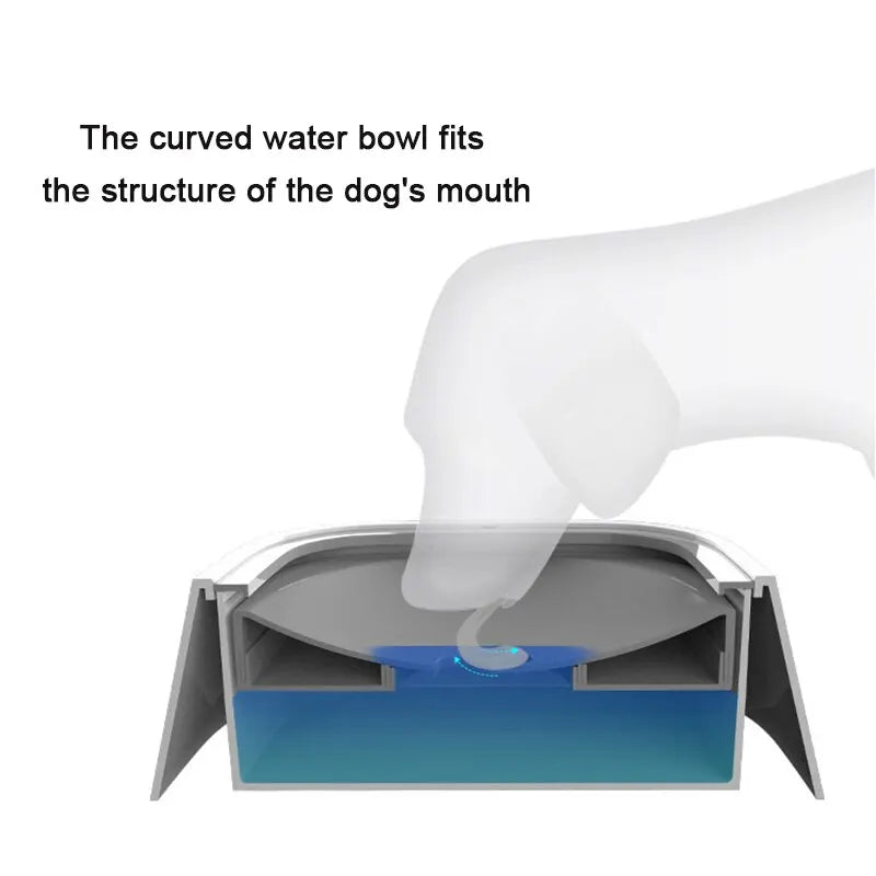 No Splash Dog Drinking Bowl